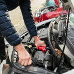 dead car battery jump