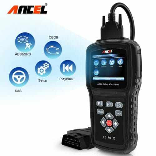 ancel abs srs obdii tool scanner