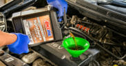 Amsoil synthetic engine oil refill